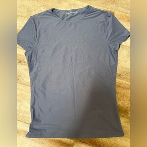 Abercrombie & Fitch Blue Silky Short Sleeve Tee
